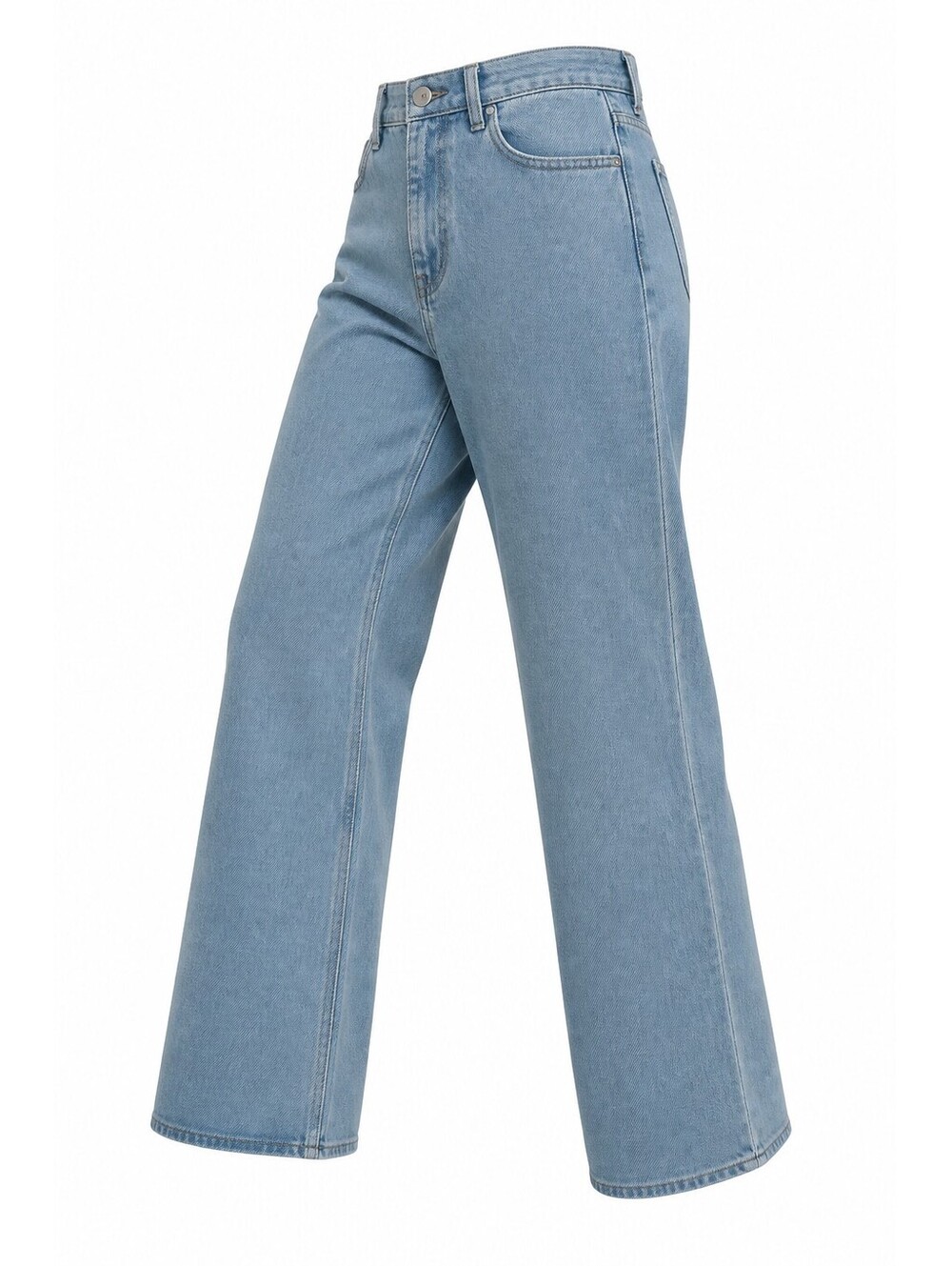 Women with Control Light Blue Flared Jeans Size 4P